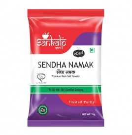 Sankalp Shri Sendha Namak Premium Rock Salt Powder  Pack  1 kilogram